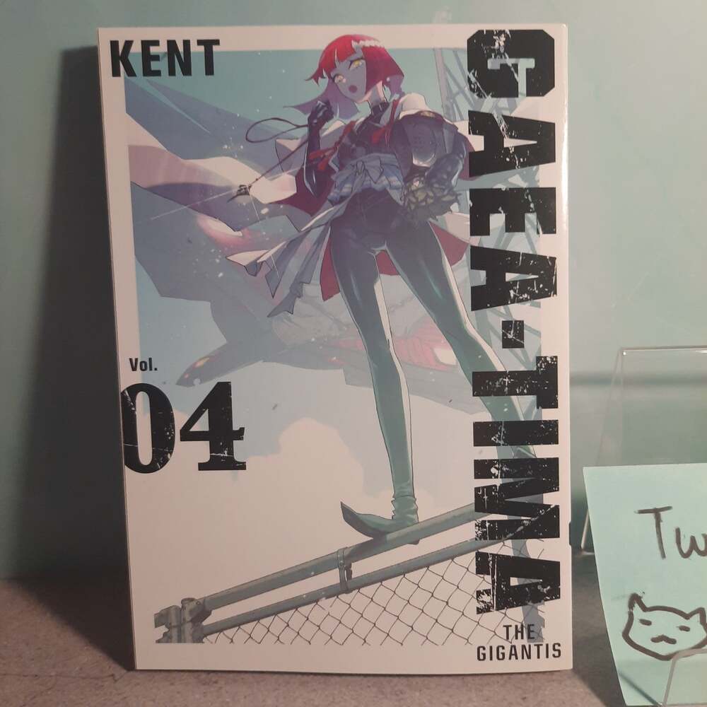 📚 GAEA-TIMA Vol. 4 Official English Manga Kodansha